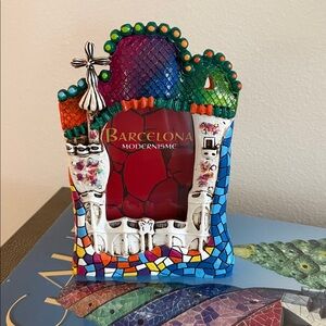 Colorful Barcelona Casa Batllo Modernisme Photo Frame